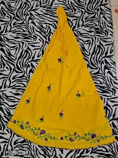 Classic Cotton Embroidered Stole for Women