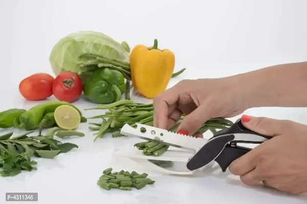 Clever Cutter 4-in-1 Food Choppe/Vegetable Fruit Cutter-thumb0