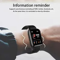 ID116 Plus Bluetooth Smart Fitness Band Watch with Heart Rate Activity Tracker-thumb3