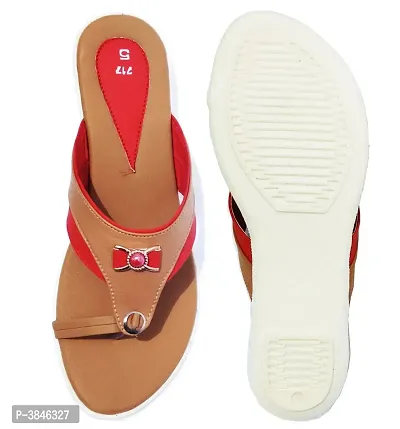 Brown Women's Flat  Sandals-thumb4