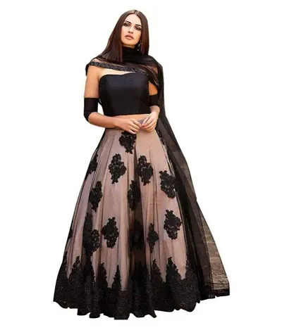 Beautiful Designer Net Embroidered Lehenga