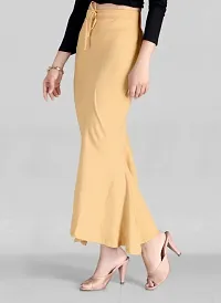Classic Nylon Solid Saree Shapewear for Women-thumb3