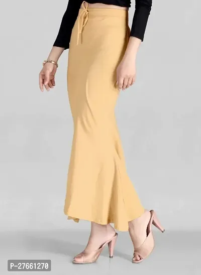 Classic Nylon Solid Saree Shapewear for Women-thumb4