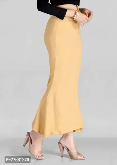 Classic Nylon Solid Saree Shapewear for Women-thumb2