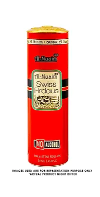 AL-NUAIM Exclusive Series | Swiss Firdaus | Alcohol Free | Attar Roll On | - 6ml-thumb1