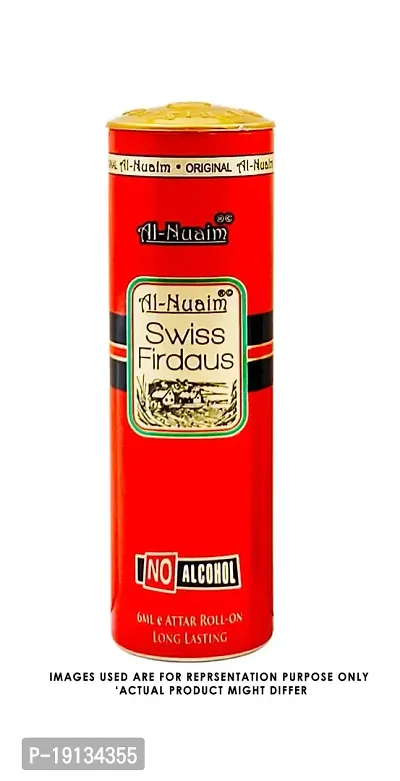 AL-NUAIM Exclusive Series | Swiss Firdaus | Alcohol Free | Attar Roll On | - 6ml-thumb2