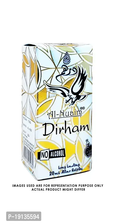 AL-NUAIM Eco series | Dirham | Alcohol Free | Attar Roll On | - 20ml-thumb2