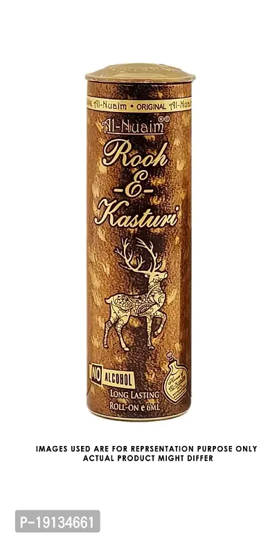 AL-NUAIM Exclusive Series | Rooh Kasturi | Alcohol Free | Attar Roll On | - 6ml-thumb4