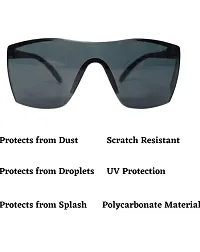 Buy The Rk Mart's Black Colour Eyes Protection Glasses For Driving, Wood- working, Use After Eye Surgery (scretch Resistence) For Men And Women (pack  Of 1). Online In India At Discounted Prices