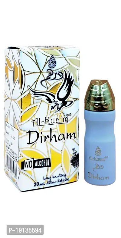 AL-NUAIM Eco series | Dirham | Alcohol Free | Attar Roll On | - 20ml