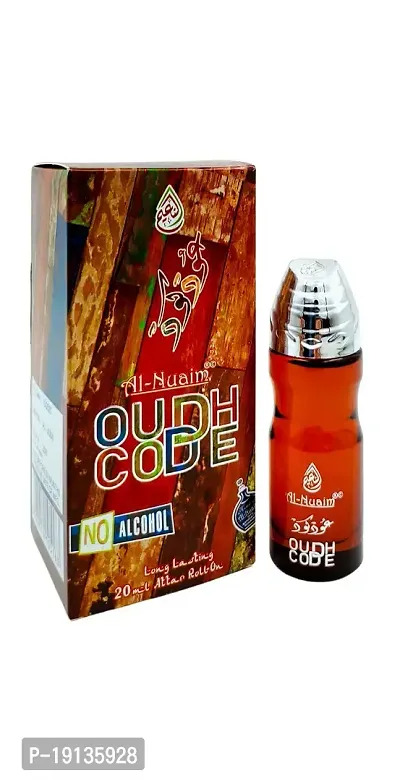 AL-NUAIM Eco series | Oudh Code | Alcohol Free | Attar Roll On | - 20ml