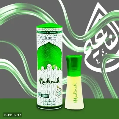 Al-Nuaim Madinah Attar - 6ml Roll On - Free From Alcohol - Tin Case