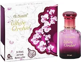 SHPAZZ White Orchid Perfume Free From Alcohol, 9.9 ml Attar for Kids, Teens, Adults(Natural)-thumb2