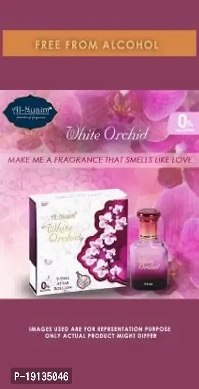 SHPAZZ White Orchid Perfume Free From Alcohol, 9.9 ml Attar for Kids, Teens, Adults(Natural)-thumb2