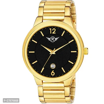 RY137 Gold Day-Date Function Casual Analog Watch For Men-thumb2