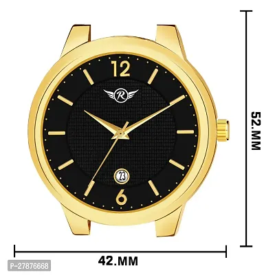 RY137 Gold Day-Date Function Casual Analog Watch For Men-thumb3