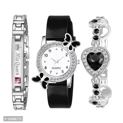 New Fancy Black Watch  2 Bracelet