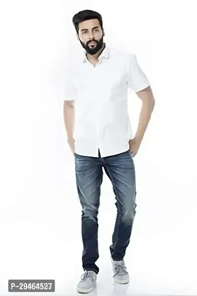 Classic Polycotton Casual Shirt for Men