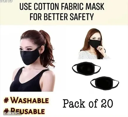 Cotton Mask- Pack of 20-thumb0