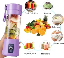 Electric Portable Personal Juicer/Blender for Smoothies  Shakes USB Rechargeable Juicer.-thumb1