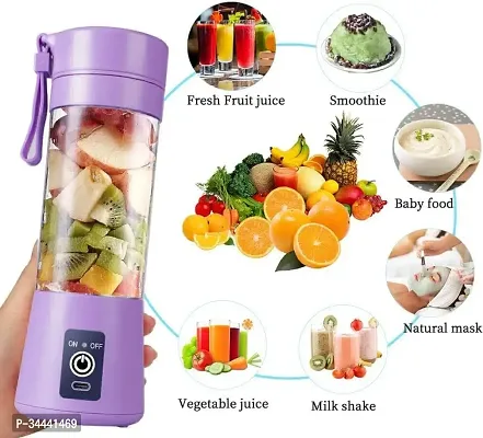 Electric Portable Personal Juicer/Blender for Smoothies  Shakes USB Rechargeable Juicer.-thumb2