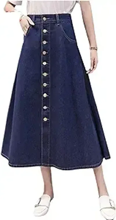 Elegant Solid Skirts For Women