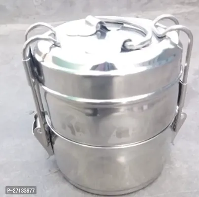 Classic Stainless Steel Lunch Box-thumb0