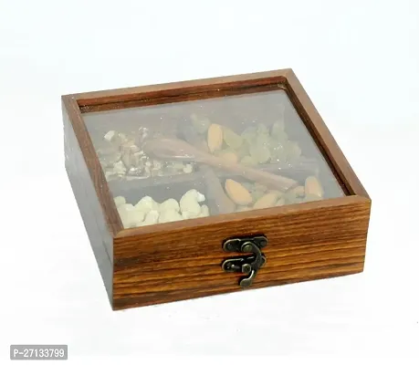 Handicraft Wooden Dry Fruit Box