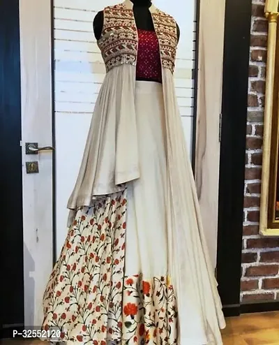 Stylish Cotton Silk Gown for Women