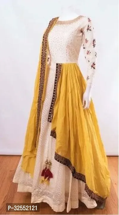 Stylish Cotton Silk Gown for Women