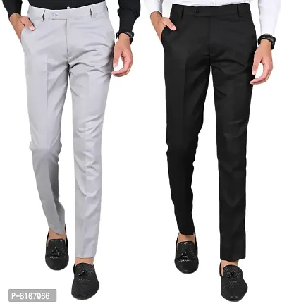 Buy Plus Size Formal Trousers & Plus Size Black Formal Trouser - Apella