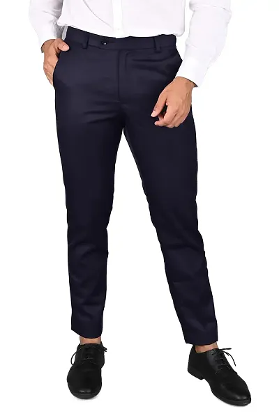 Buy Indistar Mens Formal Trouser Black Grey 34  Combo Pack of 6 at  Amazonin