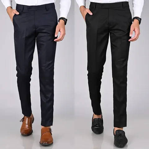 Trousers for men Mod. Tom 04 Option 5 Black Colour