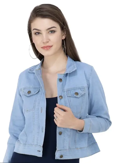 areal Denim Jacket for Young Women (L)