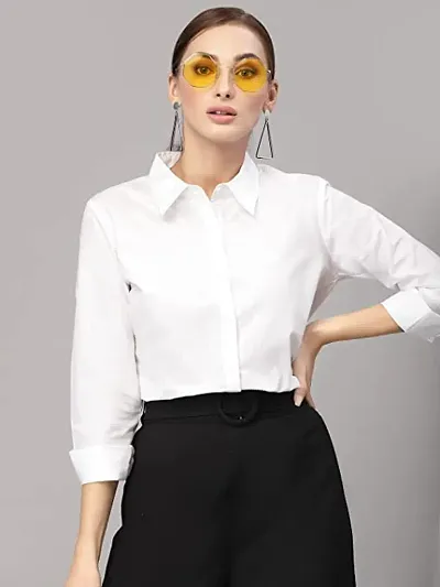 Solid Casual Shirts For Women