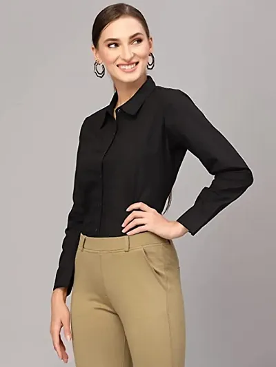 Solid Casual Shirts For Women