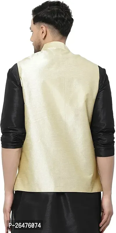 TS Lifestyle Sleeveless Solid Men Jacket ()-thumb2