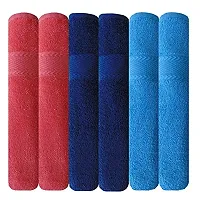 Akin Multicolor Cotton Hand Towels Set of 6-thumb1