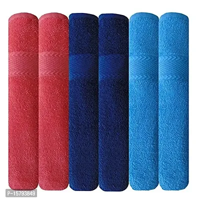 Akin Multicolor Cotton Hand Towels Set of 6-thumb2