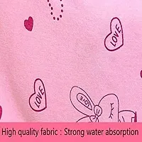 Akin Microfibre Soft Cotton Bathrobe for Girls  Women || Bath Robe Towel for Women ||Quick Dry Dress Towel for Ladies (Light Pink)-thumb4