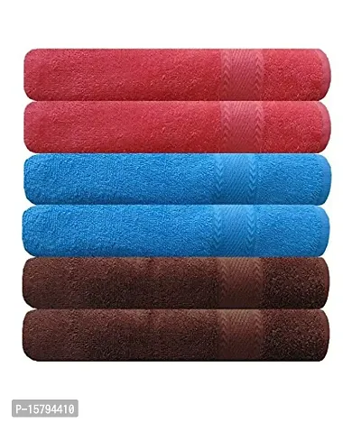 AKIN TOWEL Multicolor Cotton Hand Towels Set of 6-thumb0