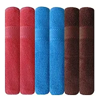 AKIN TOWEL Multicolor Cotton Hand Towels Set of 6-thumb1