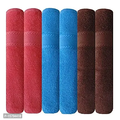 AKIN TOWEL Multicolor Cotton Hand Towels Set of 6-thumb2