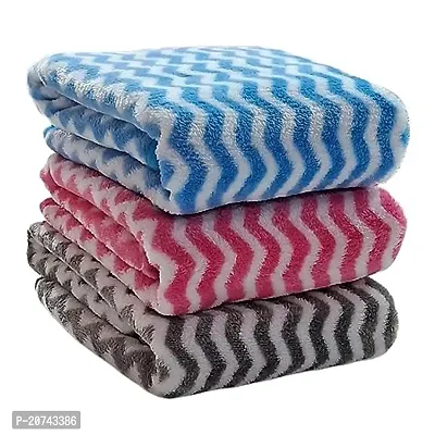 Akin Hand Towel Super Soft Quick Water Absorbing Microfiber | Multipurpose Use as Bathroom, Kitchen, wash Basin, Gym, Yoga,Hand Towel 40 x 60 cm (Pack of 3)-thumb0