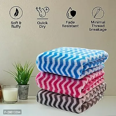 Akin Hand Towel Super Soft Quick Water Absorbing Microfiber | Multipurpose Use as Bathroom, Kitchen, wash Basin, Gym, Yoga,Hand Towel 35 x 54 cm (Pack of 4)-thumb4