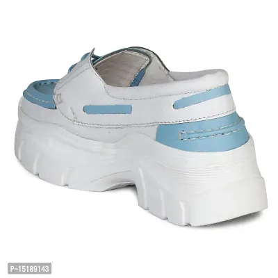 PrasKing Stylish Premium Comfortable High Top Slip On Casual Sneaker Shoes for Women-thumb3