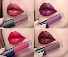 Mini 4 Red Super Stay Matte Finish Lip Color (Multicolor, 4 ml)-thumb1