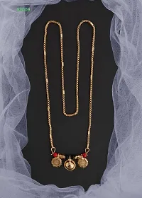 Stylish Golden Brass   Necklace For Women-thumb1