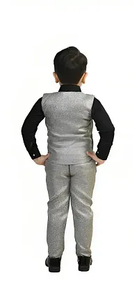 Stylist Cotton Blend Clothing Set For Boys-thumb2