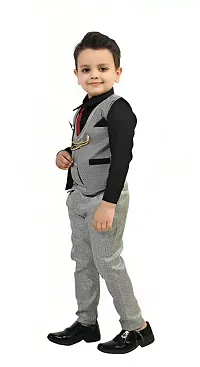 Stylist Cotton Blend Clothing Set For Boys-thumb2